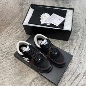 Chanel CC Runners Black Cyber Leather