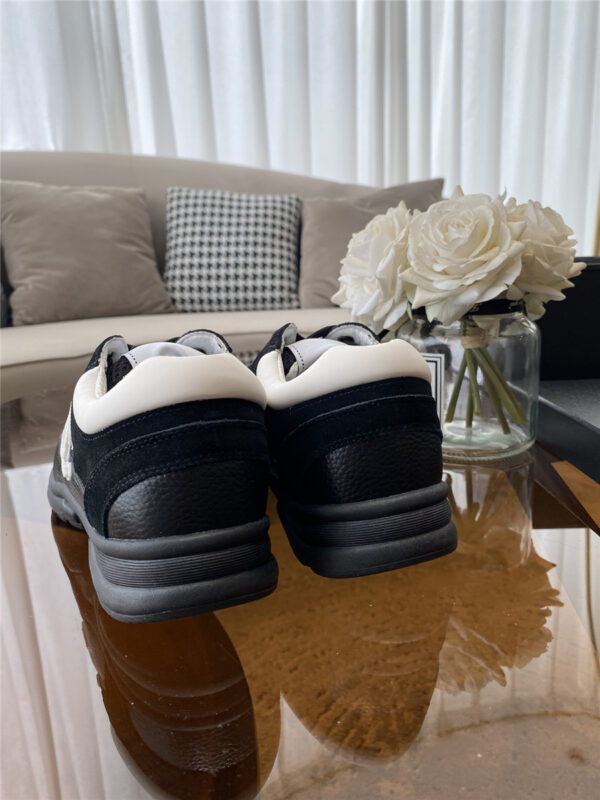 Chanel CC Runners Black Cyber Leather - Image 9