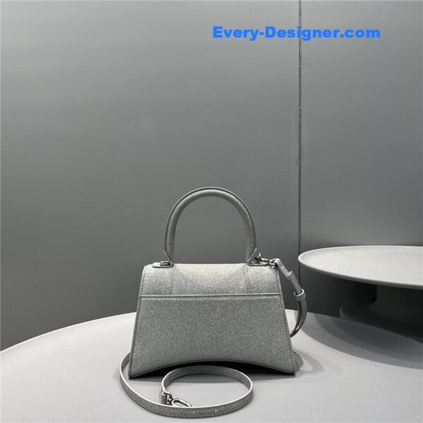 balenciaga hourglass bag silver - Image 4