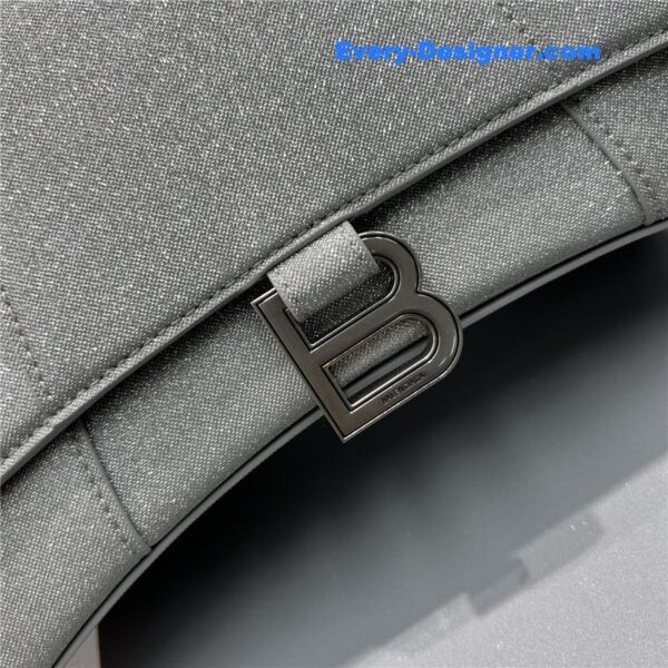 balenciaga hourglass bag silver - Image 6