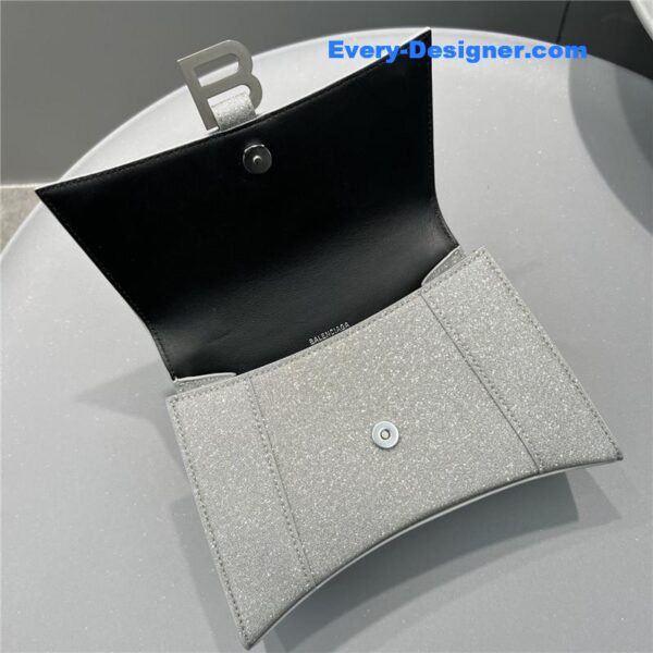 balenciaga hourglass bag silver - Image 7