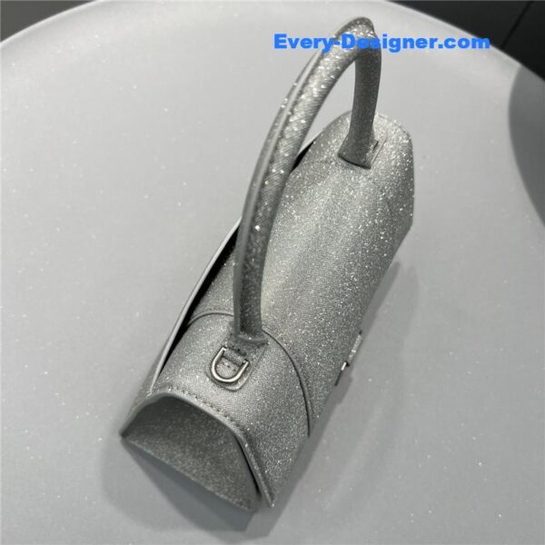 balenciaga hourglass bag silver - Image 8