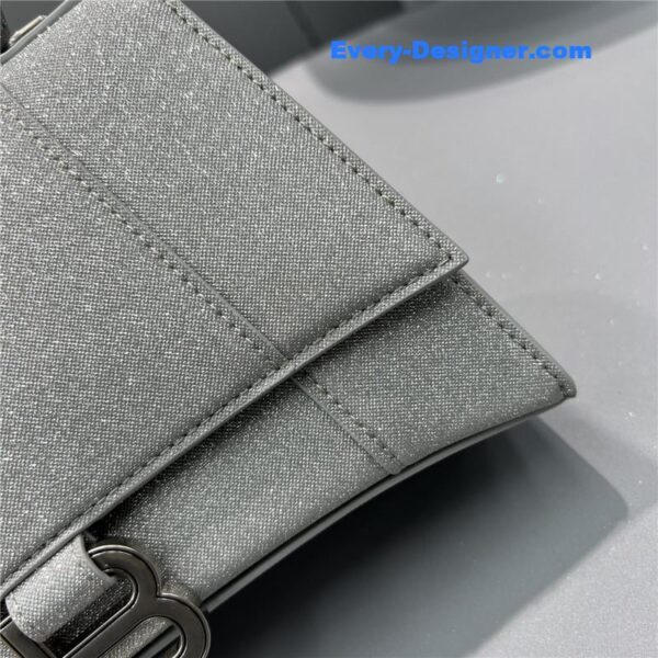 balenciaga hourglass bag silver - Image 9