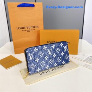 louis vuitton lv denim chain wallet