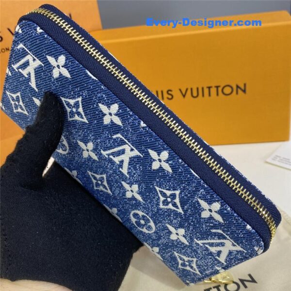 louis vuitton lv denim chain wallet - Image 5