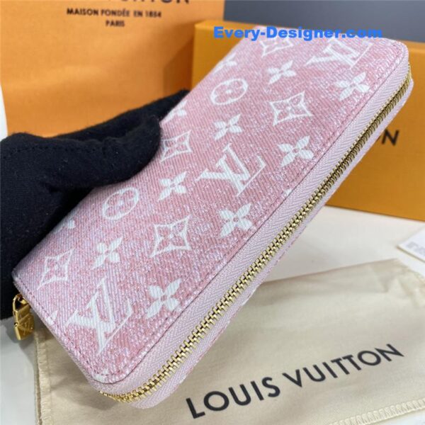 louis vuitton lv denim chain wallet - Image 2