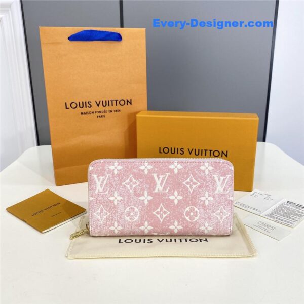 louis vuitton lv denim chain wallet