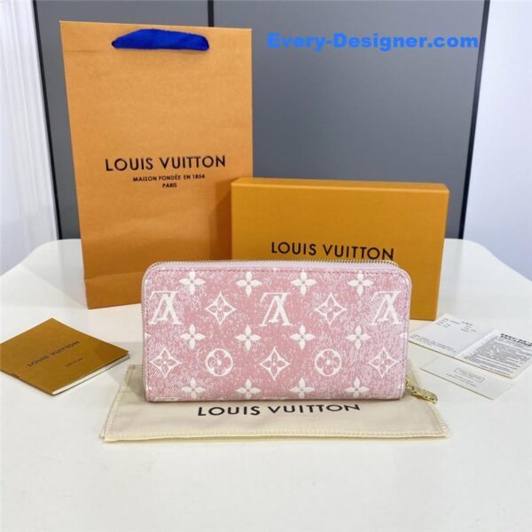 louis vuitton lv denim chain wallet - Image 8