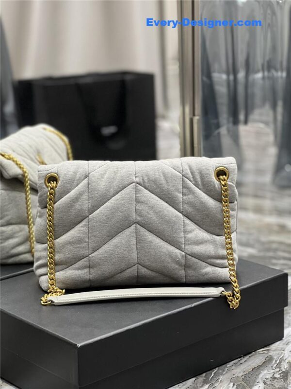 ysl loulou puffer bag denim - Image 5