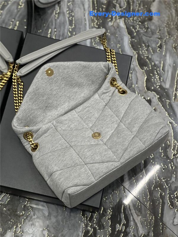 ysl loulou puffer bag denim - Image 8