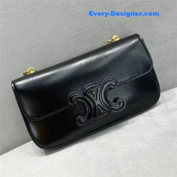celine triomphe chain shoulder bag - Image 3