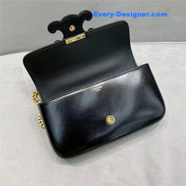 celine triomphe chain shoulder bag - Image 8