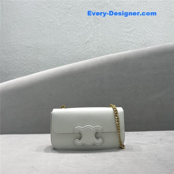 celine triomphe chain shoulder bag - Image 3