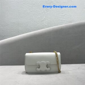 celine triomphe chain shoulder bag