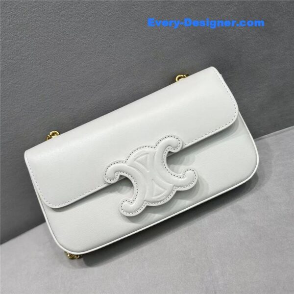celine triomphe chain shoulder bag - Image 5