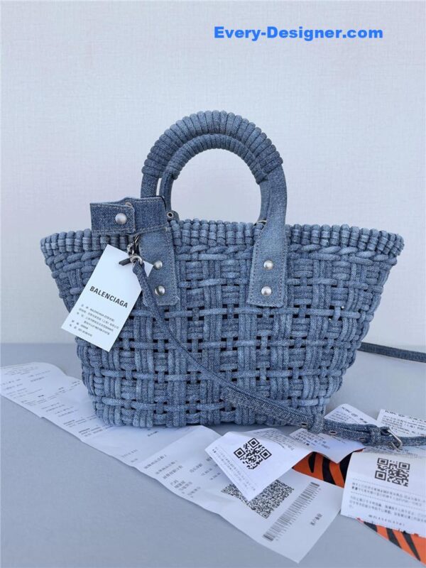 balenciaga bistro basket denim - Image 4