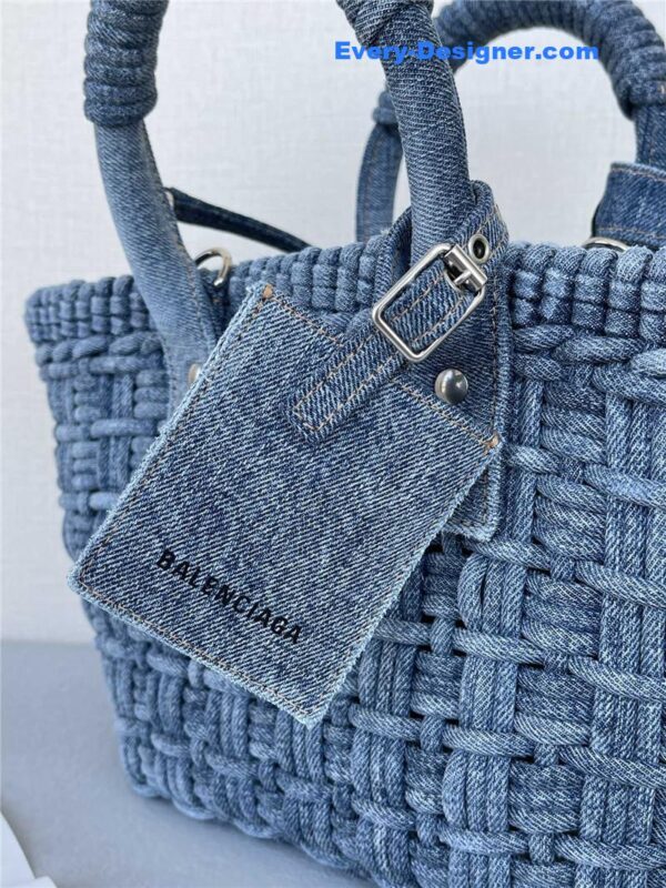 balenciaga bistro basket denim - Image 8