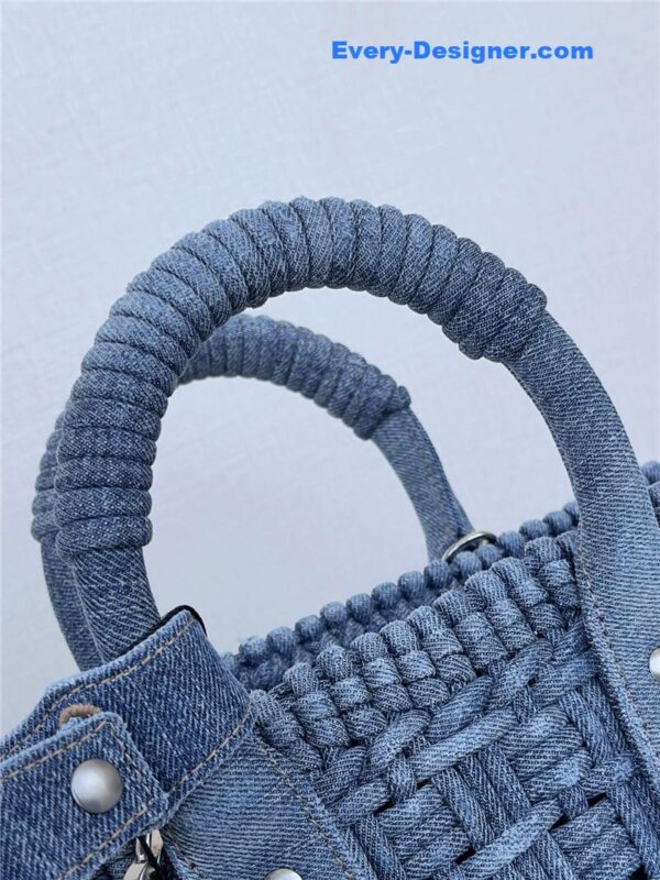 balenciaga bistro basket denim - Image 9
