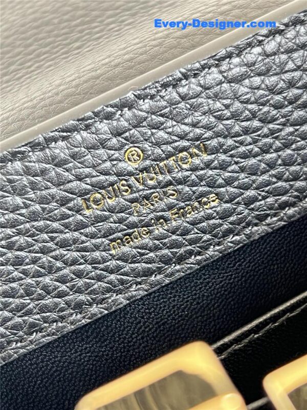 louis vuitton lv capucines mini bag black - Image 5