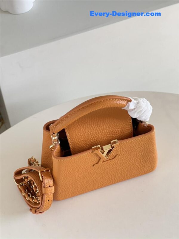 louis vuitton lv capucines mini bag - Image 7