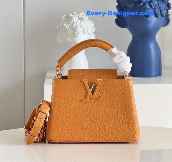 louis vuitton lv capucines mini bag - Image 9