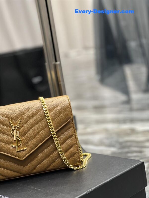 ysl monogram leather pouch - Image 4