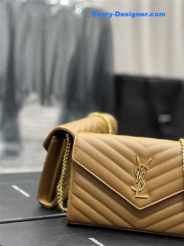 ysl monogram leather pouch - Image 6