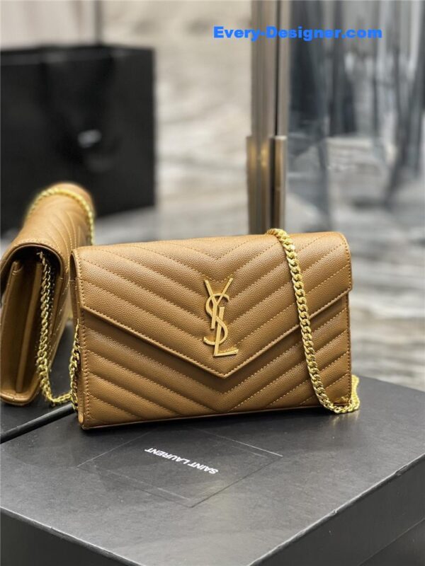 ysl monogram leather pouch - Image 7