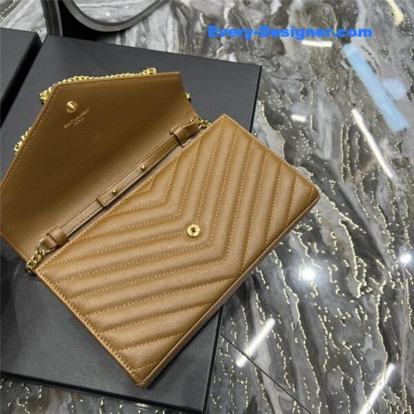 ysl monogram leather pouch - Image 8