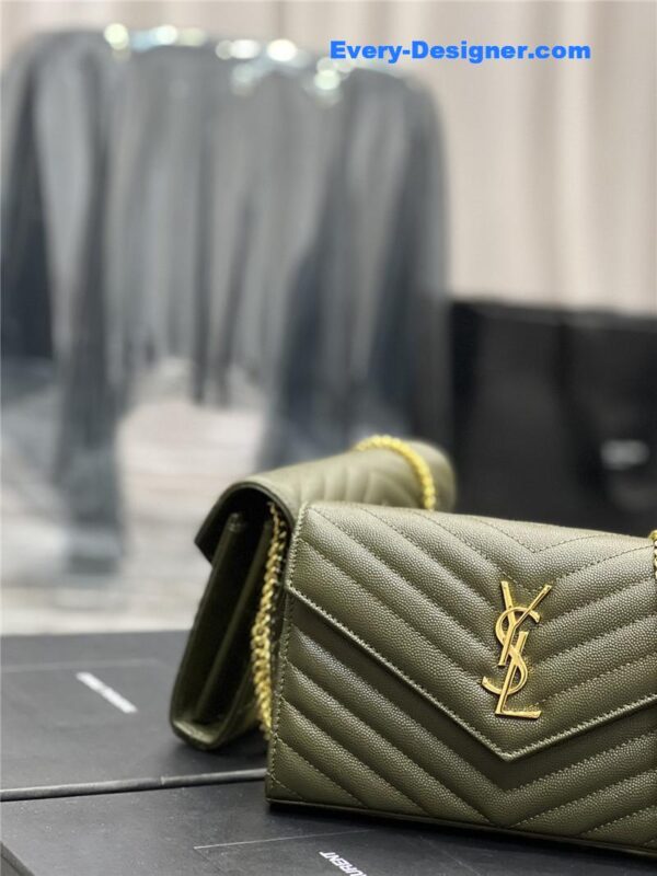 ysl monogram leather pouch - Image 7