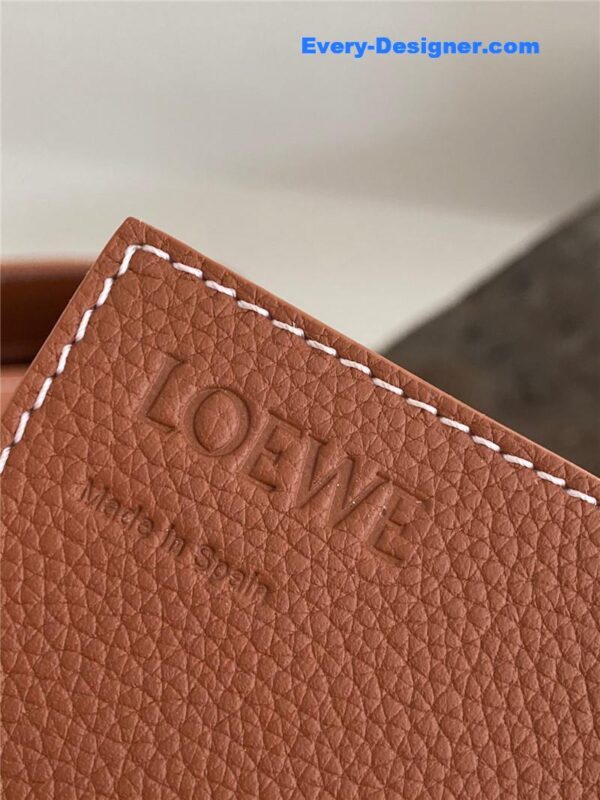 loewe woven basket gingham bag - Image 8
