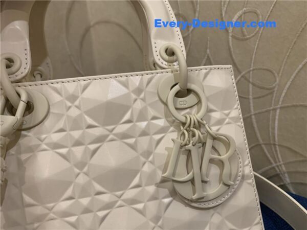 dior abc lady cannage calfskin diamond bag - Image 5