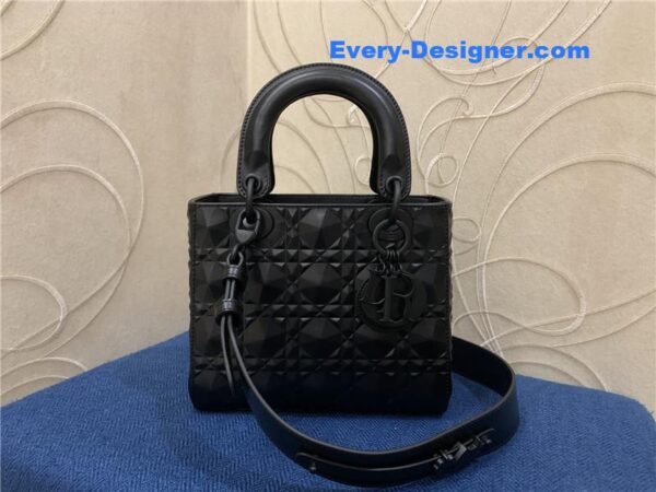 dior abc lady cannage calfskin diamond bag - Image 3