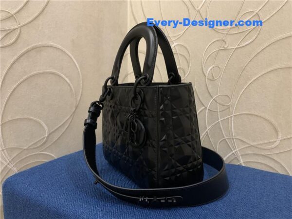 dior abc lady cannage calfskin diamond bag - Image 4