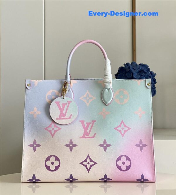louis vuitton lv onthego gradient color bag - Image 2