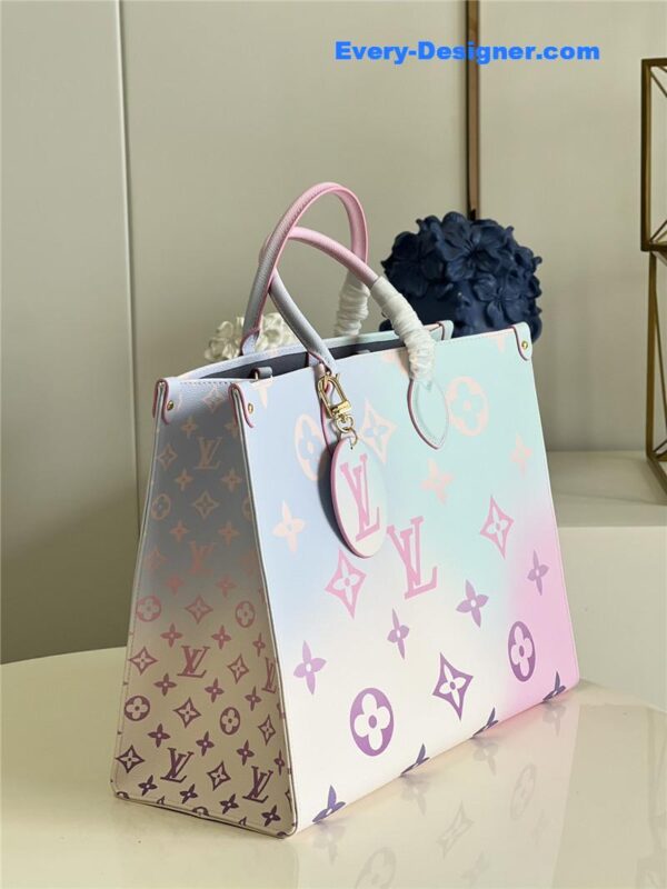 louis vuitton lv onthego gradient color bag - Image 9