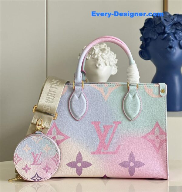 louis vuitton lv onthego gradient color bag small - Image 4
