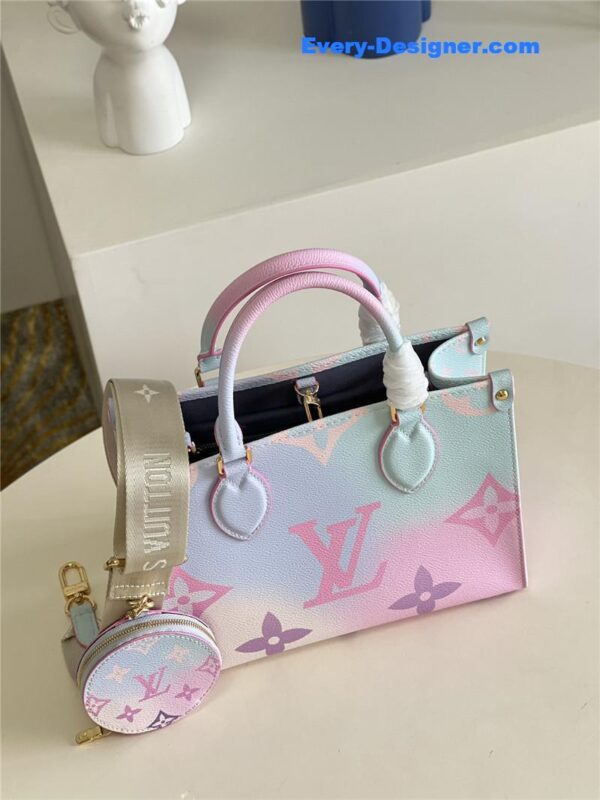 louis vuitton lv onthego gradient color bag small - Image 9