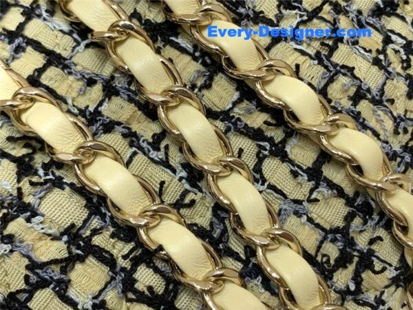 Chanel CF fabric flap bag - Image 5