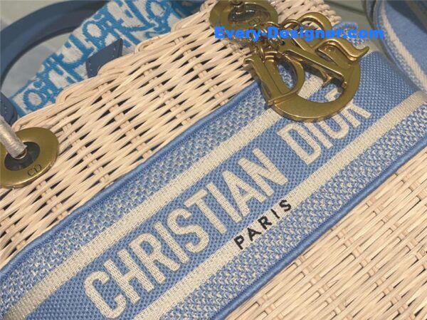 lady dior woven bag - Image 2