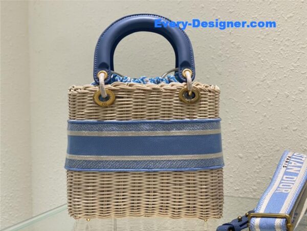 lady dior woven bag - Image 3