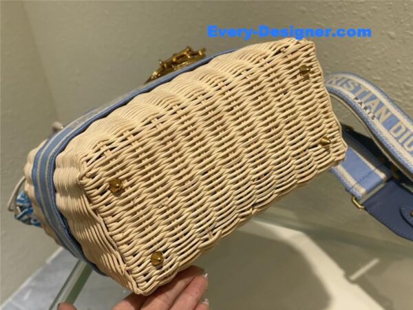 lady dior woven bag - Image 4