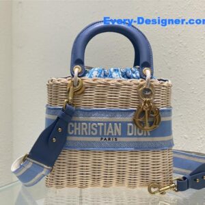 lady dior woven bag