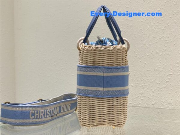 lady dior woven bag - Image 7