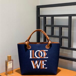 loewe anagram tote bag
