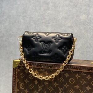 louis vuitton lv bubblegram wallet on strap bag