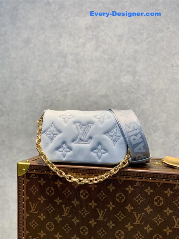 louis vuitton lv bubblegram wallet on strap bag - Image 8