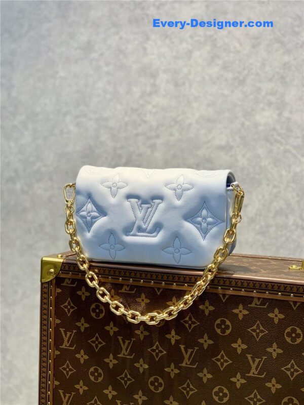 louis vuitton lv bubblegram wallet on strap bag - Image 9