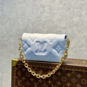 louis vuitton lv bubblegram wallet on strap bag