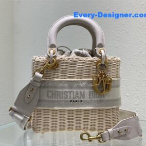 lady dior woven bag